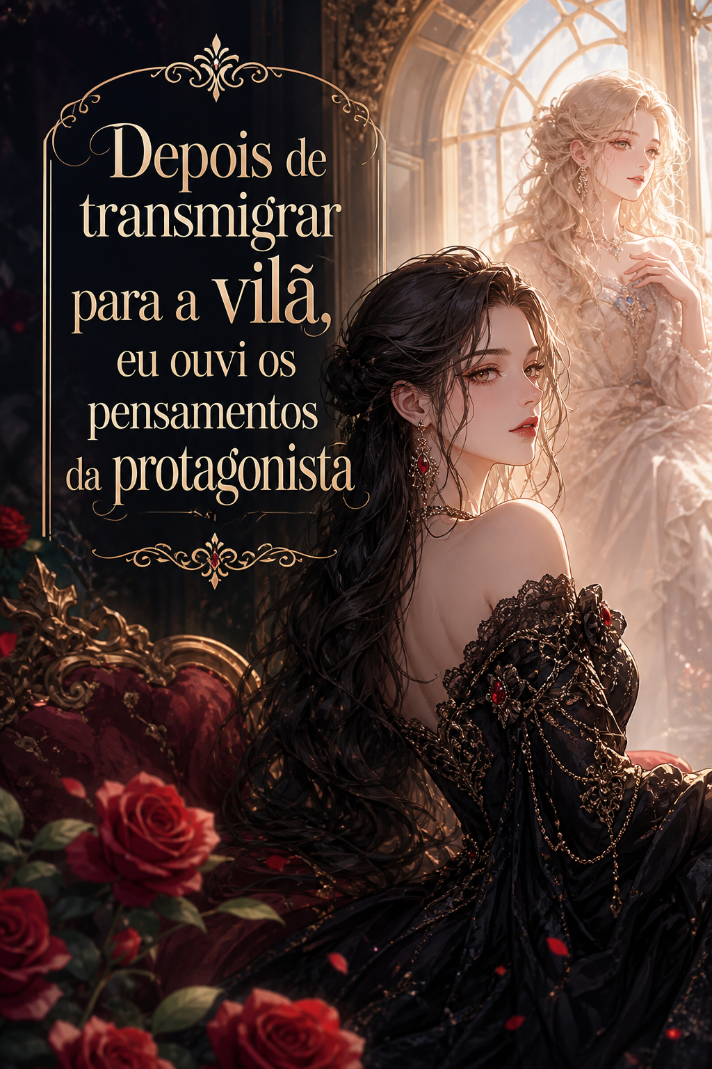 Depois de transmigrar para a vilã, eu ouvi os pensamentos da protagonista